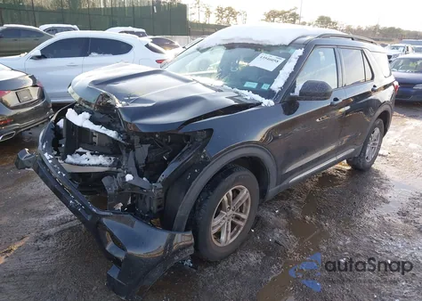 2022 Ford Explorer Xlt z USA, uszkodzony, nr VIN 1FMSK8DH2NGB61218